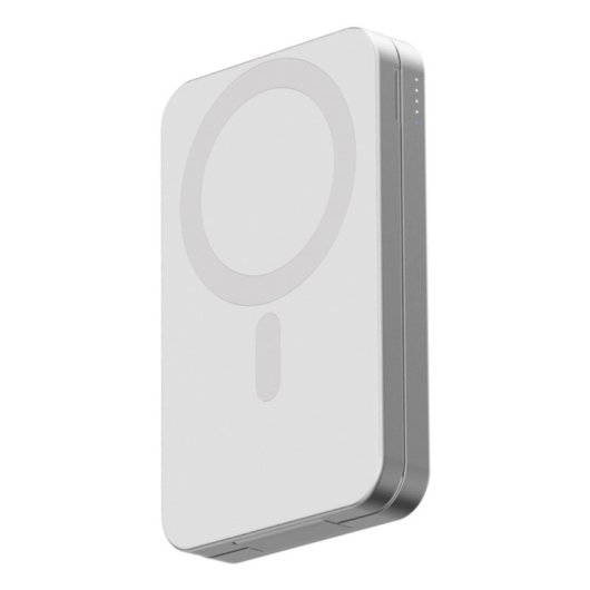 Externe Batterie LINQ LQWPS082 8000 mAh Kabellose Ladung MagSafe Silber