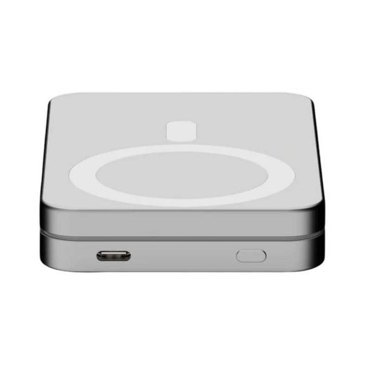 Externe Batterie LINQ LQWPS082 8000 mAh Kabellose Ladung MagSafe Silber