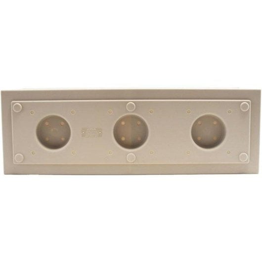 Jardineira EDA Volcania Up 25L Efeito Pedra Beige 59x19,5x22,8cm Resistente UV Geada
