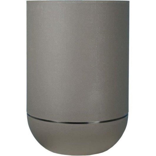 Jardineira Riviera Tulipe Efeito Granito Cinza Mate D40 H57 28L Polipropileno