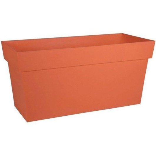 Macetero EDA Toscane Muret Rectangular Naranja 79 x 35 x 39 cm