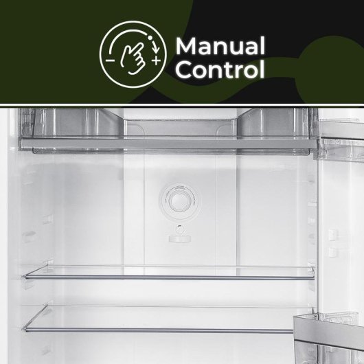 Frigorífico Dos Puertas Aspes AF17601ENFX No Frost 170,5cm 334L E Inox