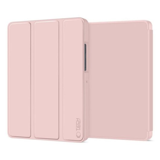 Cover a Libro Tech-Protect per Samsung Galaxy Tab A9 Plus/A11 Plus Rosa