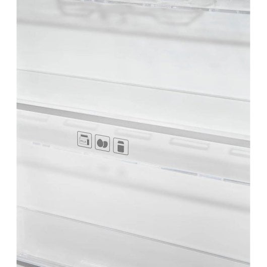 Frigorífico una puerta Exquisit KS360-V-HE-040D No Frost 185 cm 359 L D Inoxlook