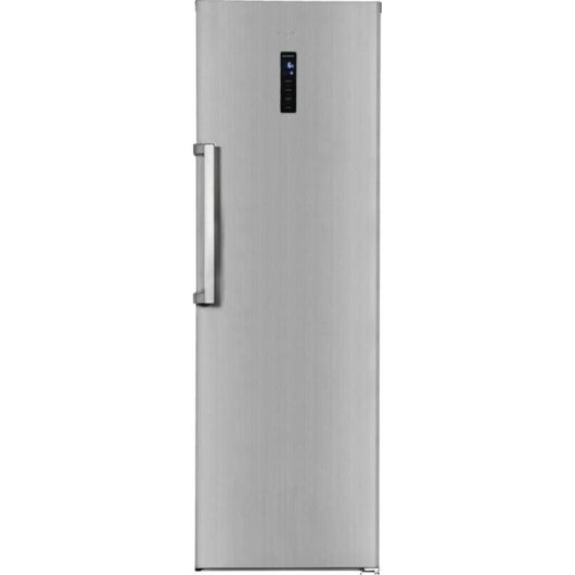 Frigorífico una puerta Exquisit KS360-V-HE-040D No Frost 185 cm 359 L D Inoxlook