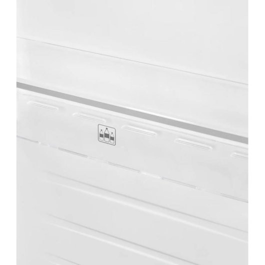 Frigorífico una puerta Exquisit KS360-V-HE-040D No Frost 185 cm 359 L D Inoxlook