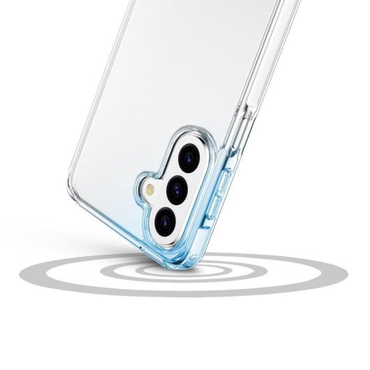 Funda para móvil Cellularline ClearDuo rígida doble material transparente para Galaxy A27