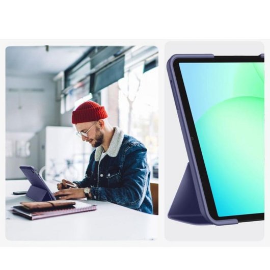 Capa Tech-Protect Samsung Galaxy Tab A9/A11 8.7" Multi-Azul Noite