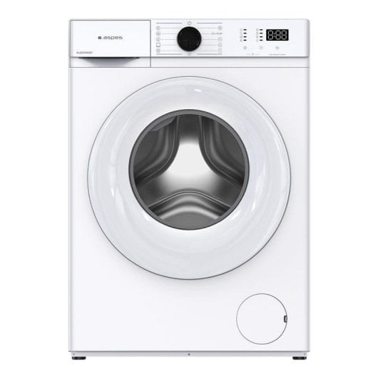 Máquina de Lavar Roupa Aspes AL8203AIDV Carga Frontal 8 kg 1200 rpm A Vapor Branca
