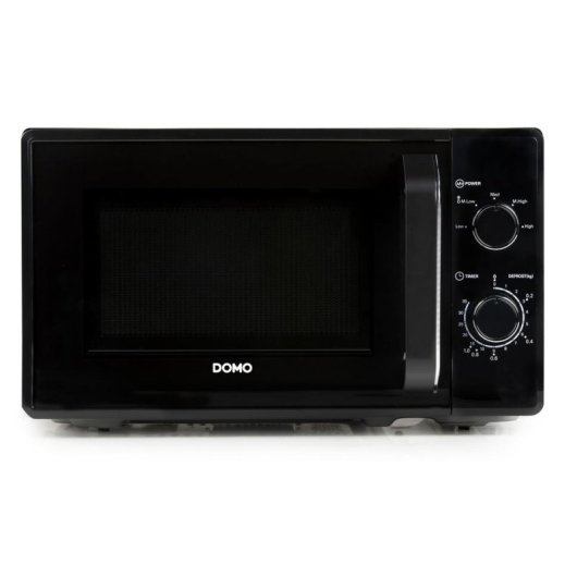 Microonde DOMO DO2520 20 Litri 800W con Funzione Scongelamento Nero