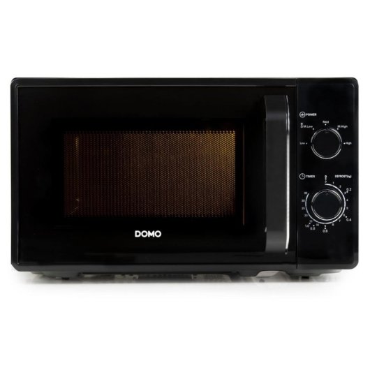Microonde DOMO DO2520 20 Litri 800W con Funzione Scongelamento Nero