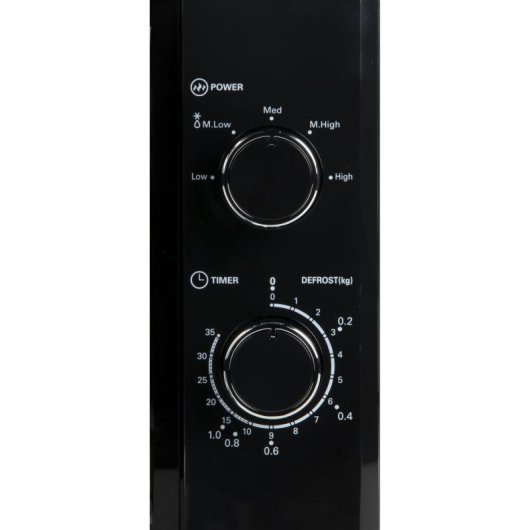 Microonde DOMO DO2520 20 Litri 800W con Funzione Scongelamento Nero