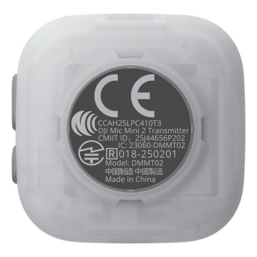 Mikrofon DJI Mic Mini 2 Bluetooth omnidirektional schwarz mit Magnetclip