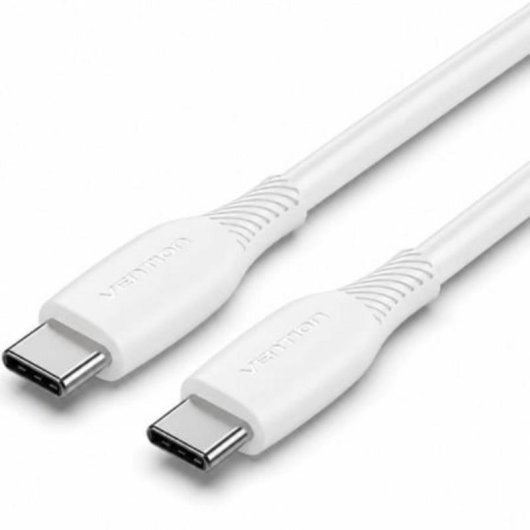 Vention TRVWF USB-C auf USB-C Kabel 1m 60W 3A Weiß