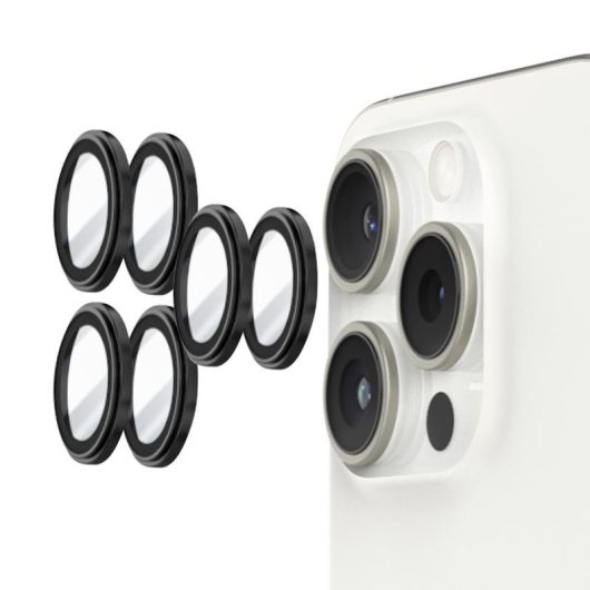 Protège-objectif Belkin ScreenForce pour iPhone 15 Pro/Pro Max Verre trempé 9H