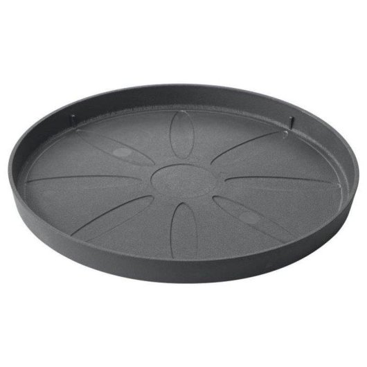 Soucoupe pour pots Deroma Origin Gris 49,5 cm Plastique recyclé et recyclable