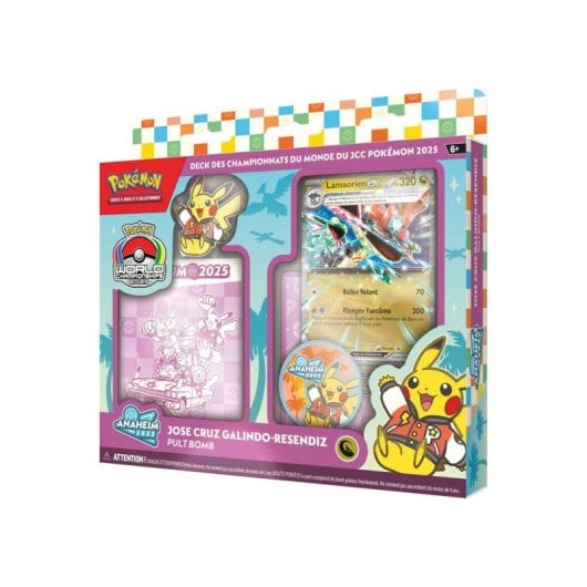 Mazzo Pokémon TCG Pult Bomb Lanssorien Ex Replica 60 Carte Accessori