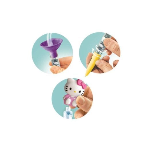 Clementoni Idea! Create Your Pens Set Diy De 2 Bolígrafos Hello Kitty Y My Melody, Con Tintas De Colores Y Accesorios Decorativos