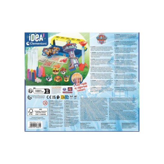 Clementoni Paw Patrol Pencreator Studio Kit Manualidades Diy: Crea Y Decora 5 Bolígrafos Con Base Y Accesorios, Para 6+ Años