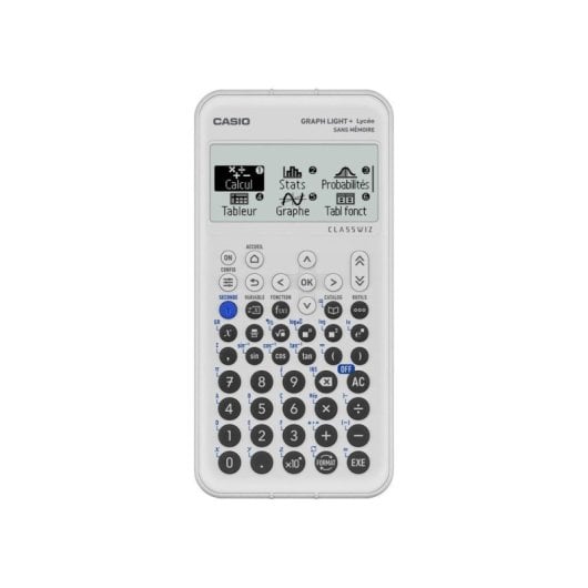 Calcolatrice Casio GraphLight Plus Grafica 8 righe 21 caratteri Grigia