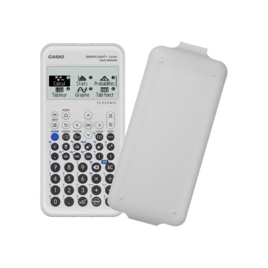 Calcolatrice Casio GraphLight Plus Grafica 8 righe 21 caratteri Grigia