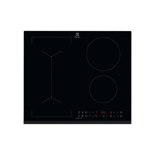 Electrolux Liv6343 Vitro 60 Cm Inducción 4 Zonas Con Bridge, Boosters Y Hob2hood, Mandos Frontales Táctiles, 4 Temporizadores, Bloqueo Y Detección De Recipientes