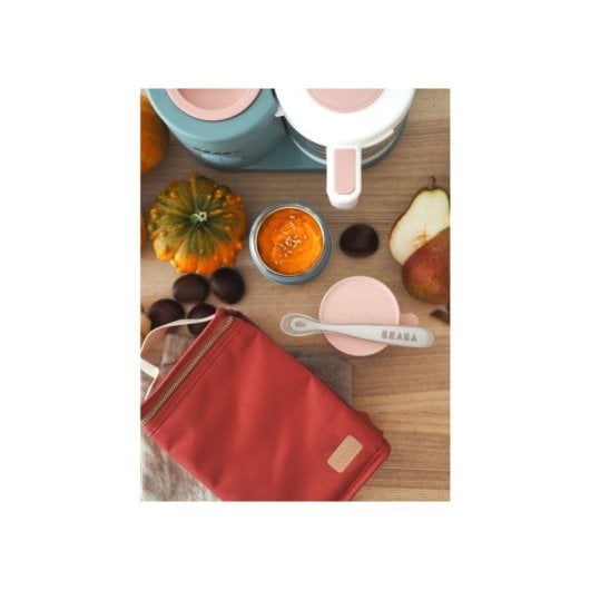 Bolsa Térmica Béaba Terracota 2,8 L Dobrável Impermeável 22 cm