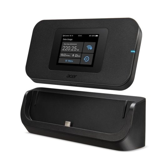 Router Acer Connect M4D 5G WiFi 6 1,7 Gbit/s Double Bande Portable Noir
