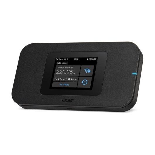 Router Acer Connect M4D 5G WiFi 6 1,7 Gbit/s Double Bande Portable Noir