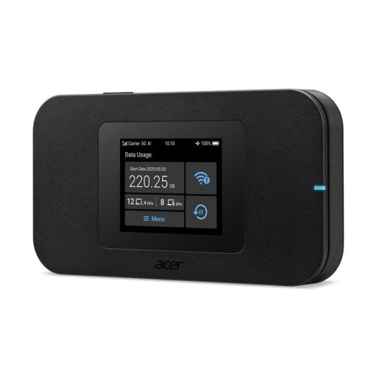 Router Acer Connect M4D 5G WiFi 6 1,7 Gbit/s Double Bande Portable Noir