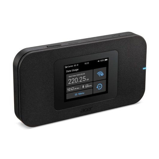 Router Acer Connect M4D 5G WiFi 6 1,7 Gbit/s Double Bande Portable Noir