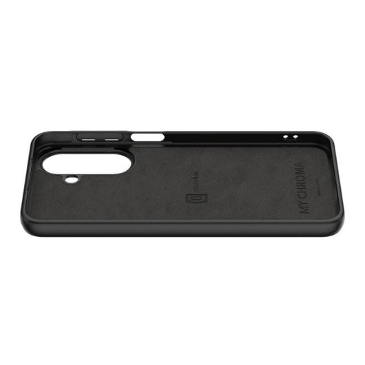 Funda para móvil Cellularline Chroma TPU Nera con microfibra per Galaxy A27