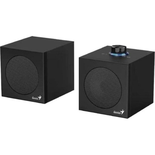 Altoparlanti Genius PC USB 4W RMS neri con connettività USB-A e USB-C