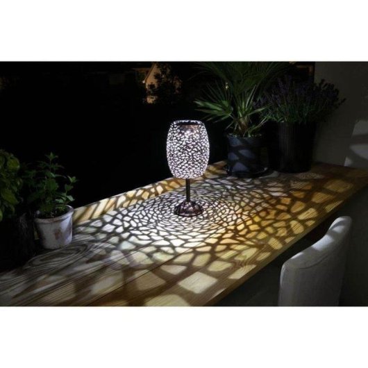 Solarlaterne Galix G2003 Vintage Kupfer LED 10 Lumen IP44