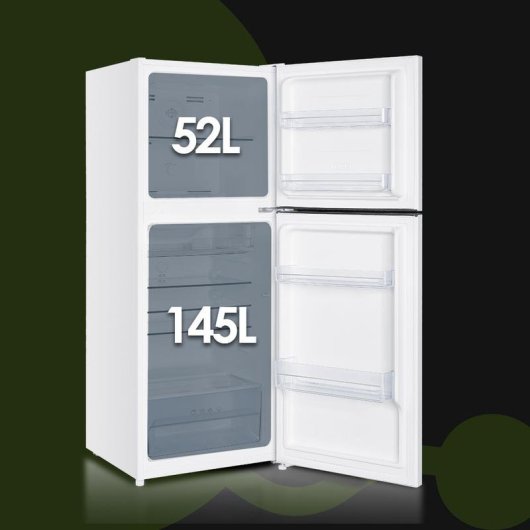 Frigorífico Dois Portas Aspes AF145501ENF No Frost 142cm 197L E Branco