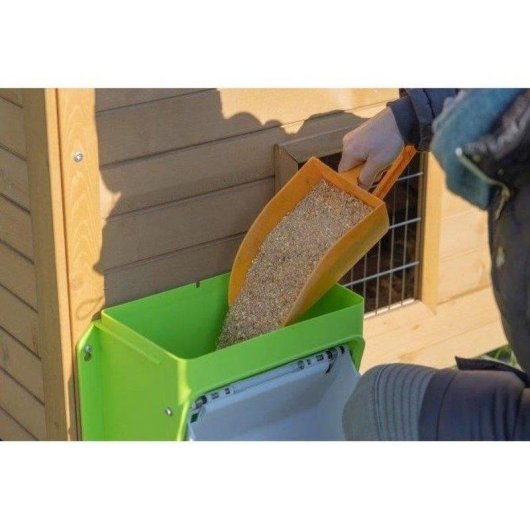 Comedero Automático Kerbl Smartcoop Gallinas Adultas 7,5 Kg Plástico Resistente