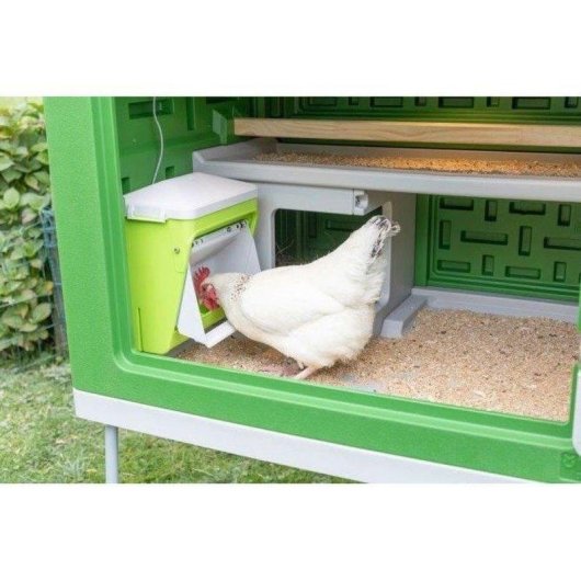Comedero Automático Kerbl Smartcoop Gallinas Adultas 7,5 Kg Plástico Resistente