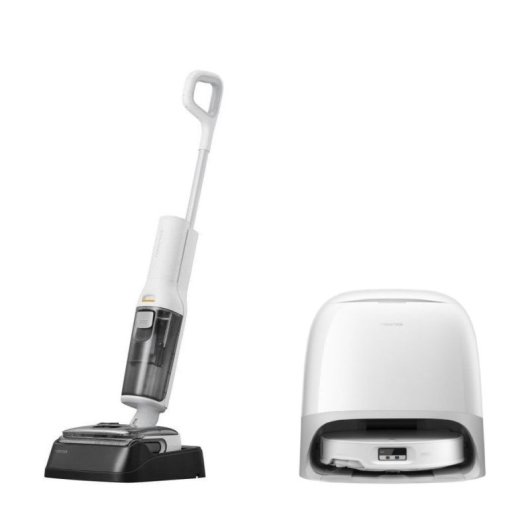 Pack Robot Aspirador y Fregasuelos Qrevo Curv 2 ProX +Aspirador Escoba en Seco y Húmedo F25 RT