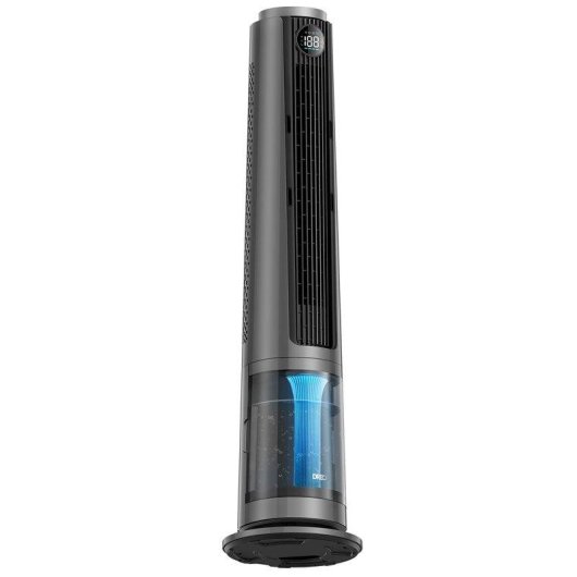 Ventilador Torre Dreo 765S 12 Velocidades Nebulizador Ultrasónico 6L WiFi Silencioso con Mando
