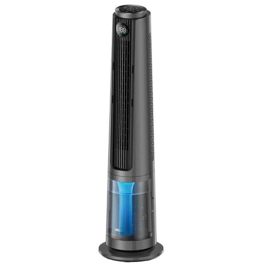Ventilador Torre Dreo 765S 12 Velocidades Nebulizador Ultrasónico 6L WiFi Silencioso con Mando