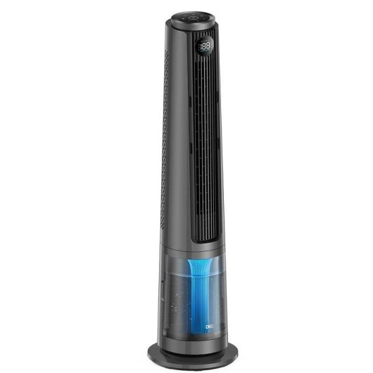 Ventilador Torre Dreo 765S 12 Velocidades Nebulizador Ultrasónico 6L WiFi Silencioso con Mando