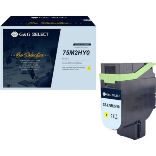 Cartuccia Toner G&G Gialla 8.800 Pagine Compatibile Lexmark CS531dw