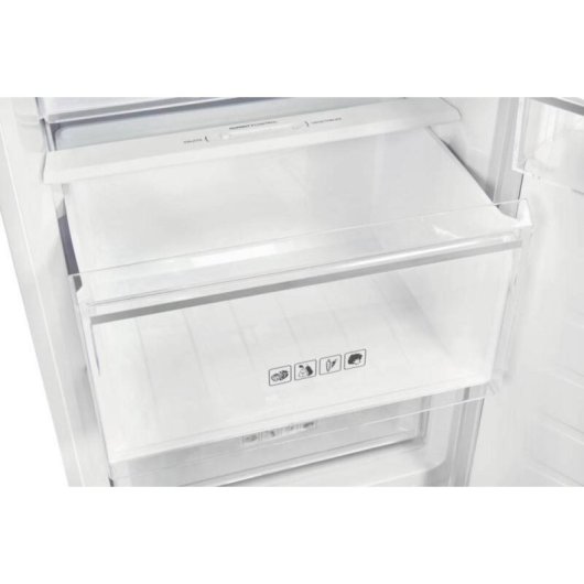 Frigorífico una puerta Exquisit KS360-V-HE-040D No Frost 185cm 359L D Blanco