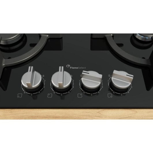 Placa de gas Bosch Serie 6 PPH6A6I10 4 zonas 60 cm Negro