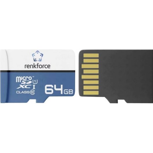 microSDXC Karte Renkforce RF-7482246 64 GB UHS-I Class 10 U1 robust