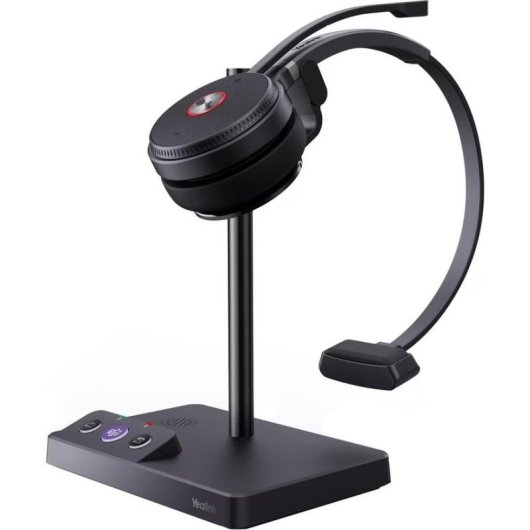 Casque Yealink avec câble USB pour communication professionnelle, couleur noire