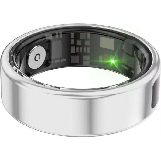 Anillo inteligente Avizar Saturn Talla 10 Bluetooth IP68 Batería 5 días Plata