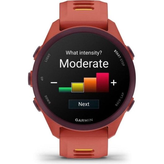 Garmin Forerunner 170 Music GPS 1,2" AMOLED Orange Sportarmband M Wasserdicht IPX7