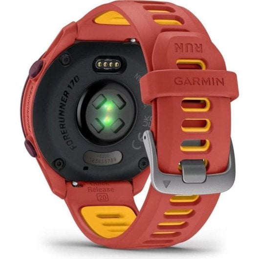 Garmin Forerunner 170 Music GPS 1,2" AMOLED Orange Sportarmband M Wasserdicht IPX7