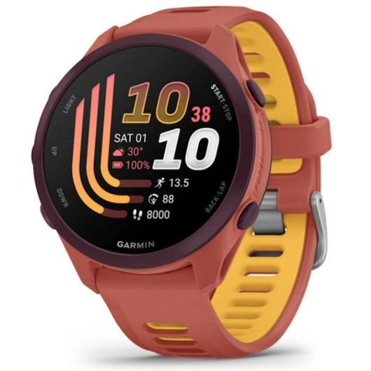 Garmin Forerunner 170 Music GPS 1,2" AMOLED Orange Sportarmband M Wasserdicht IPX7